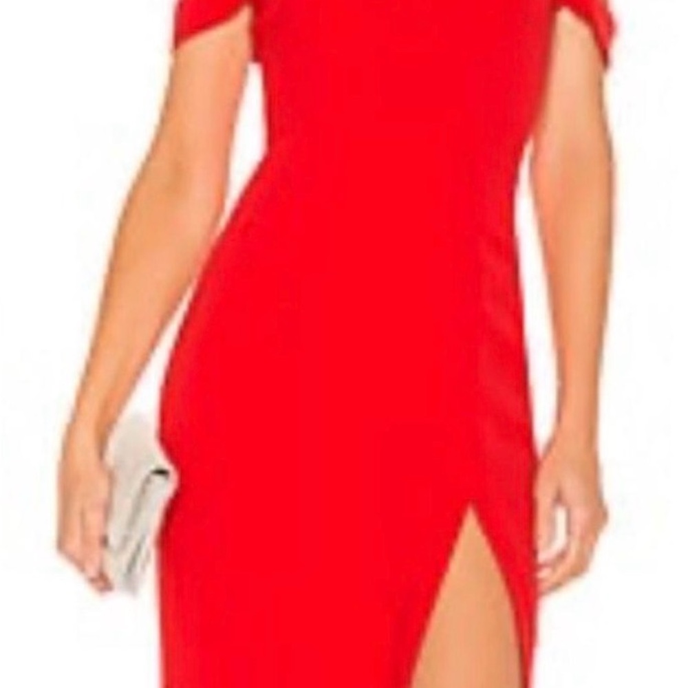 NBD
Maxi dress
LInternational
Never worn
Red, Polyester